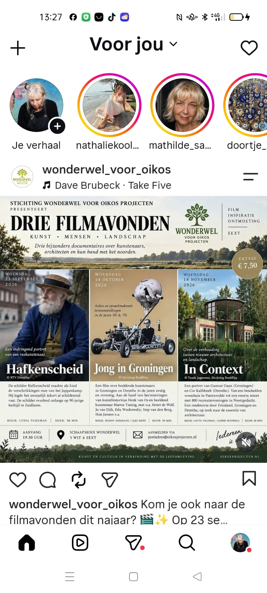 Drie filmavonden